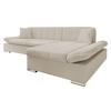 ECKSOFA Malwi Premiumi, Seite: Rechts - Hellbraun, Holz/Textil (278/161cm) - MIRJAN24