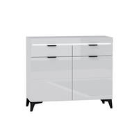 SIDEBOARD Ruben Weiß - Weiß, Holzwerkstoff (105/90/40cm) - Petits-meubles