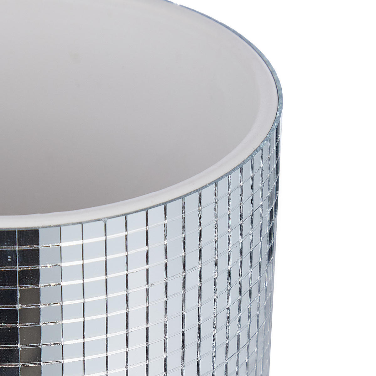 BLUMENTOPF Disco - Silberfarben, Keramik (11cm) - Butlers