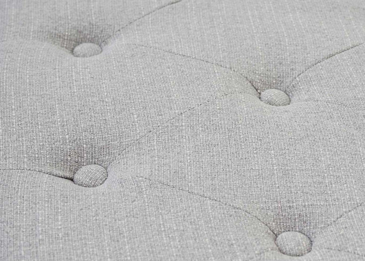 OTTOMANE WASSERABWEISEND Grau - Grau, Textil (77/39/47cm) - MCW
