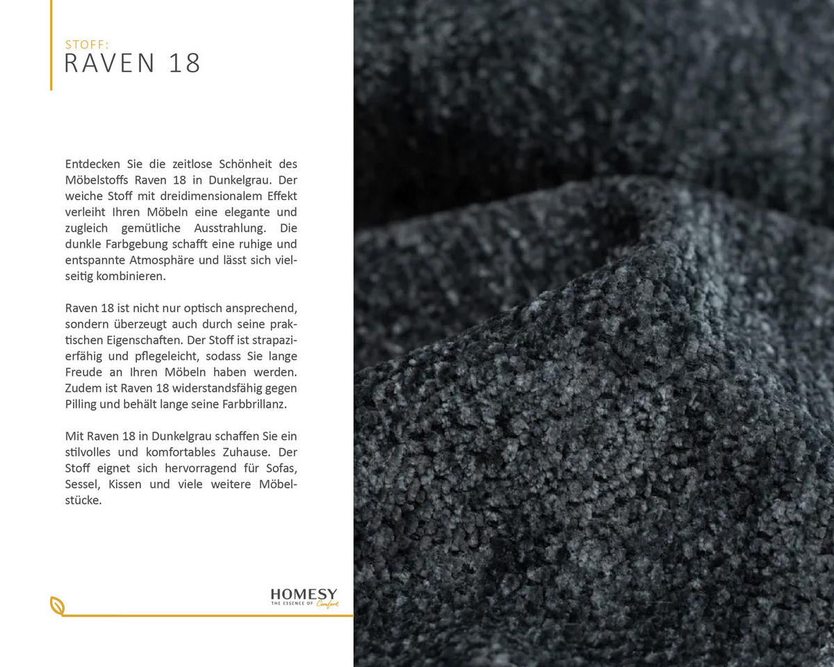 POLSTERBETT Zaira 140x200cm – Elegantes Polsterbett für modernen Wohnstil , ZONIERTE MULTI-TASCHEN-FEDERKERN (24cm), Graphitfarben - Graphitfarben, Holz (120/200cm) - Homesy