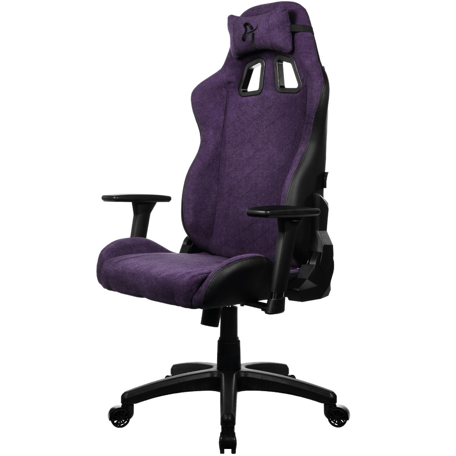 GAMINGSTUHL Avanti Soft Fabric™ Reines Lila - Lila/Schwarz, Kunststoff/Textil (70/135/47cm) - Arozzi