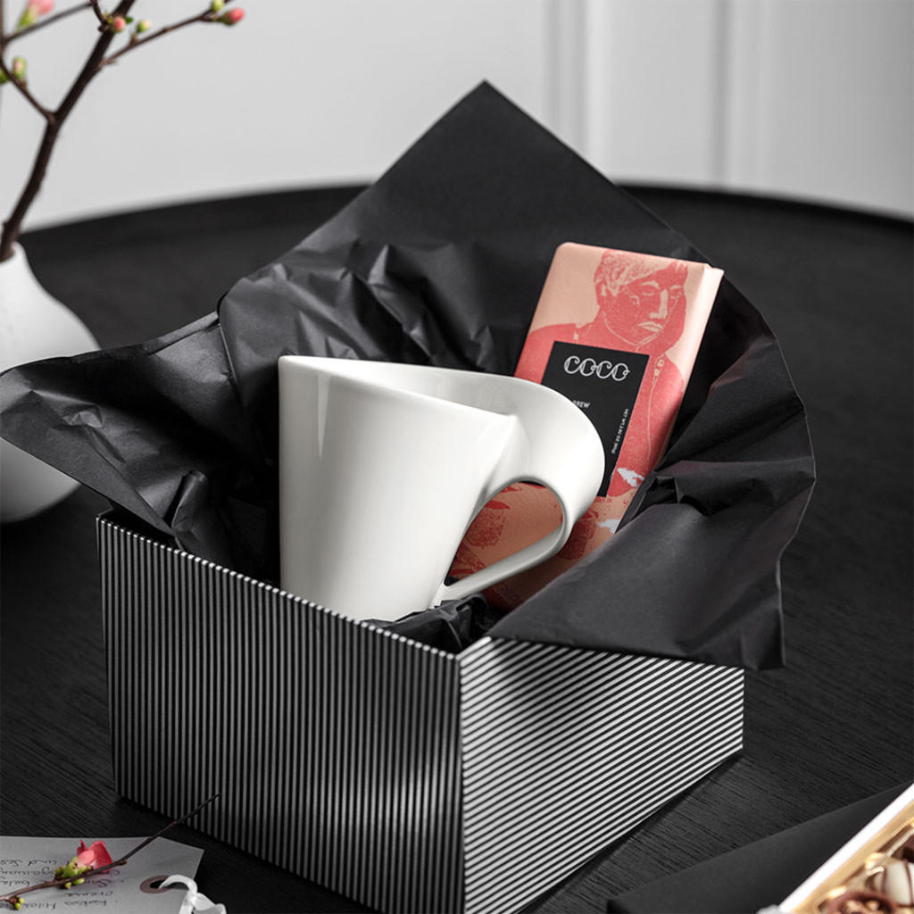 KAFFEETASSEN NewWave weiß 200 ml 6er Set - Weiß, Keramik (0.001L) - Villeroy & Boch