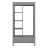 KLEIDERSCHRANK grau - Grau, Holzwerkstoff (90/170/45cm) - ebuy24