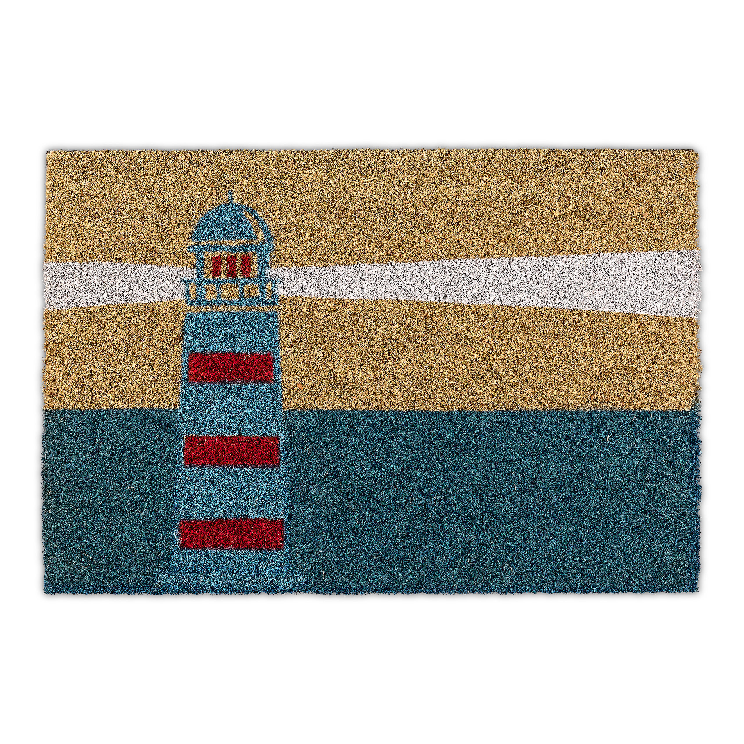 FUSSMATTE - Multicolor, Kunststoff/Textil (60/40cm) - Relaxdays
