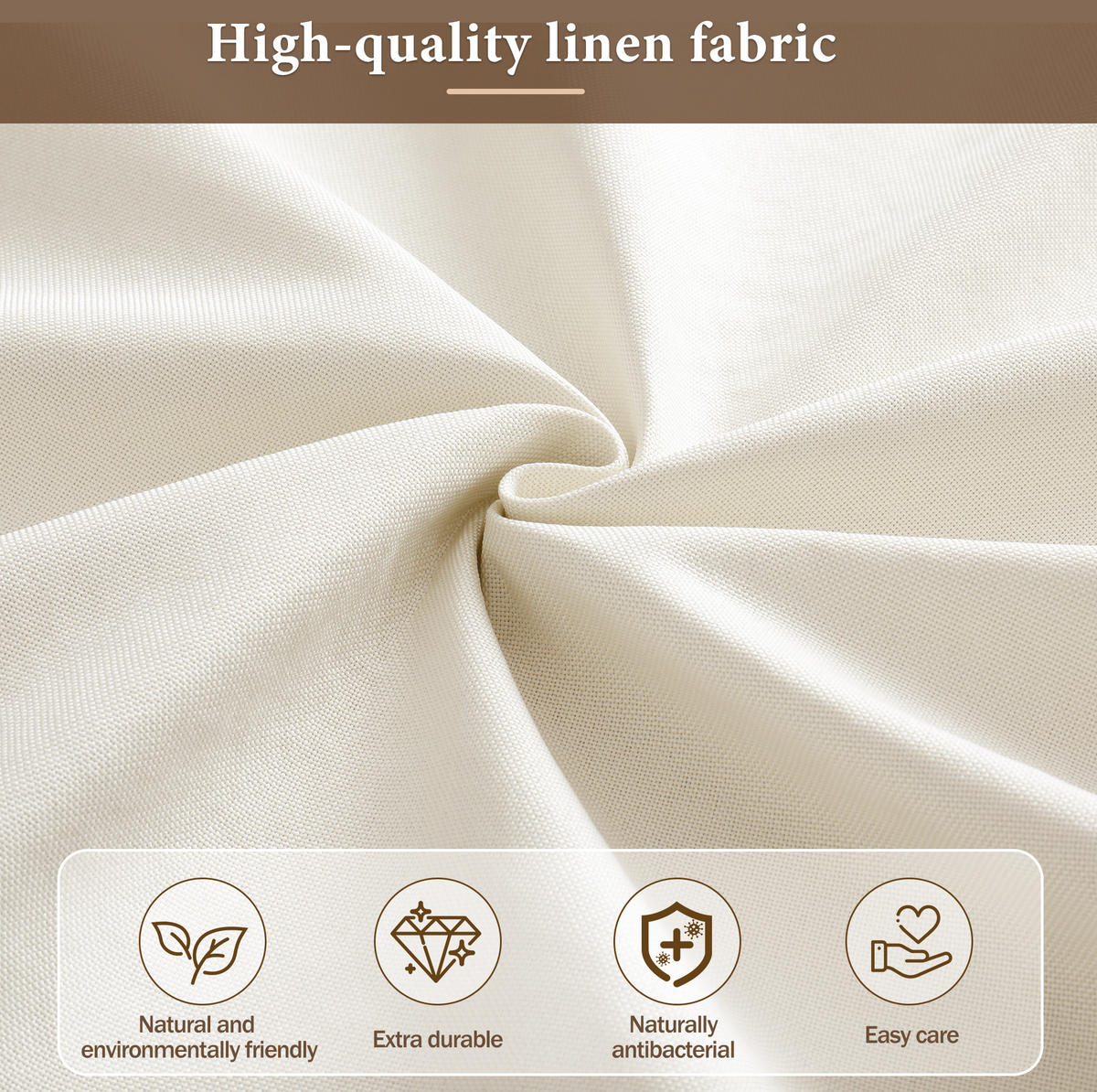 TAGESBETT 90/200 cm ausziehbar auf 180/200 cm mit 2 Schubladen, USB- und Typ-C-Anschluss, Leinenbezug, Beige - Beige, Textil (90/200cm) - Redom