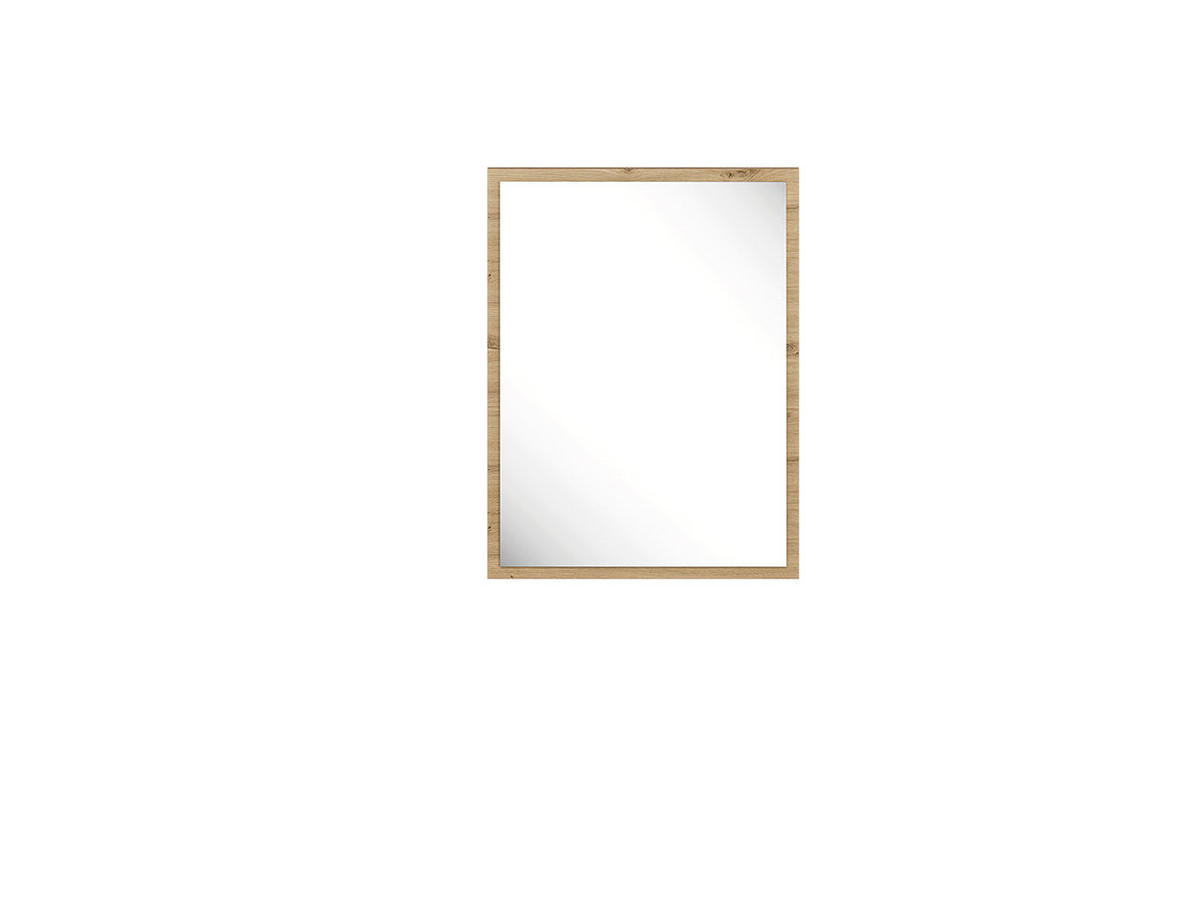 WANDSPIEGEL – 50 cm – Nevio – Eichefarben - Eichefarben, Glas (50/65/2cm) - hi-markt