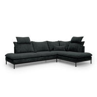 ECKSOFA Leafy Multicolor 293 cm - Multicolor, Textil (293/90/198cm) - Pillovely