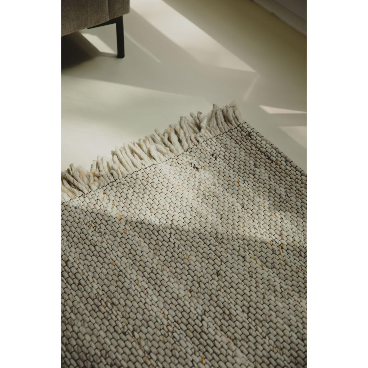 TEPPICH Frills 170x240 cm Beige/ Gelb - Beige, Textil (170/240cm) - Zuiver