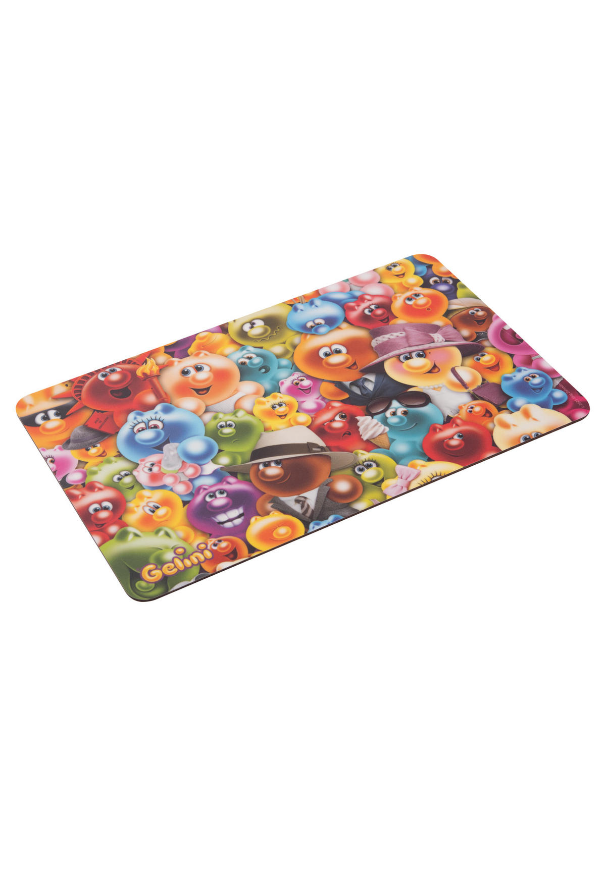 BRETTCHEN Gelini Allover Mehrfarbig 14,5 x 23,5 cm - Multicolor, Kunststoff (14.5/23.5cm) - United Labels