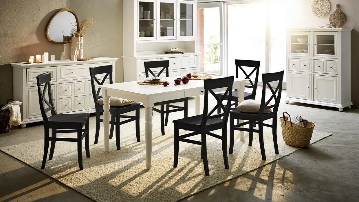 Landhausstil Esstisch Esszimmerstühle