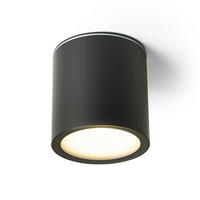 AUSSENLEUCHTE DUNE ES111 Schwarz 9 W IP65 - Schwarz, Metall (12/12/125cm) - Rendl