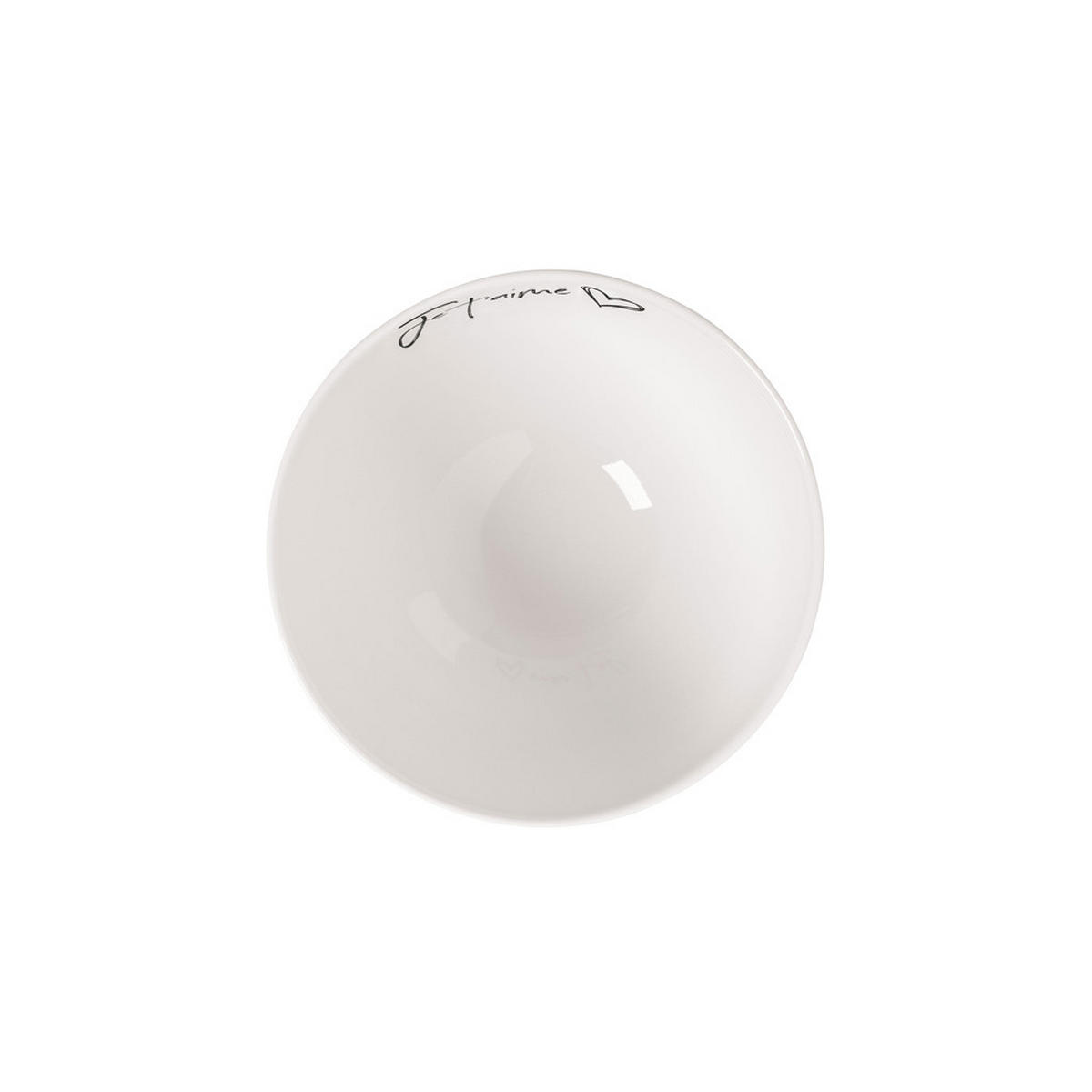 BOLS JE T'AIME Statement weiß ø 13,8 cm 4er Set - Weiß, Keramik (13.8cm) - Villeroy & Boch