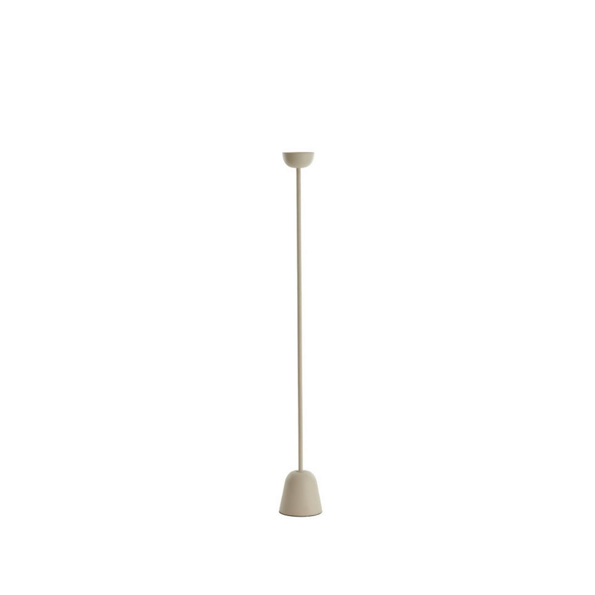 KERZENSTÄNDER Ofelia - Weiß - 12/12/100 cm - Weiß, Metall (12/100/12cm) - Light & Living