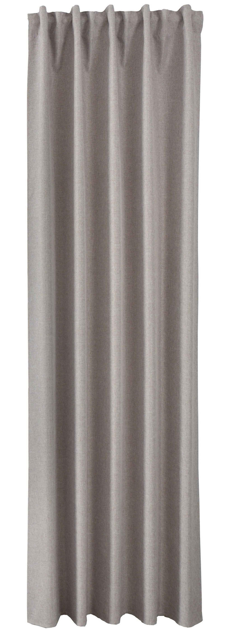 VORHANG BOSTON DARK HxB 245x140 cm Taupe - Taupe, Textil (140/245cm) - Gardinenbox