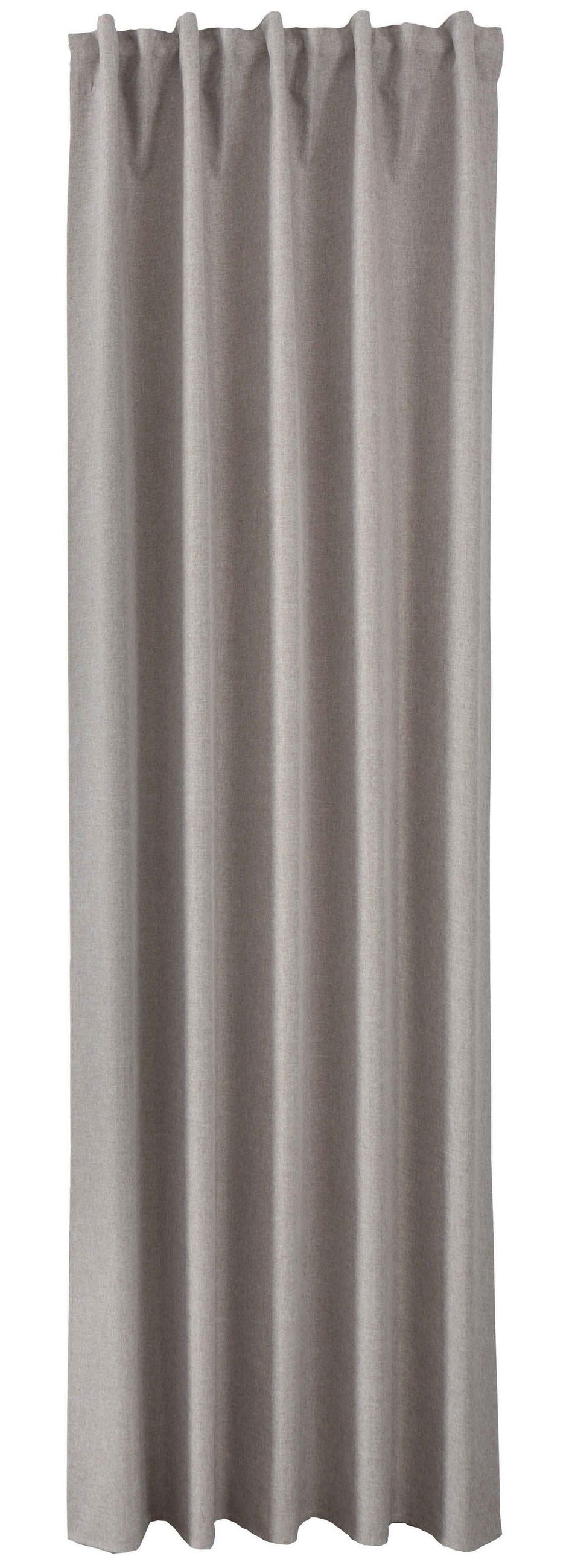 VORHANG BOSTON DARK HxB 245x140 cm Taupe - Taupe, Textil (140/245cm) - Gardinenbox