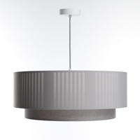 HÄNGELEUCHTE Grau 60/95 cm - Grau, Kunststoff (25/0.8/95cm) - ONZENO