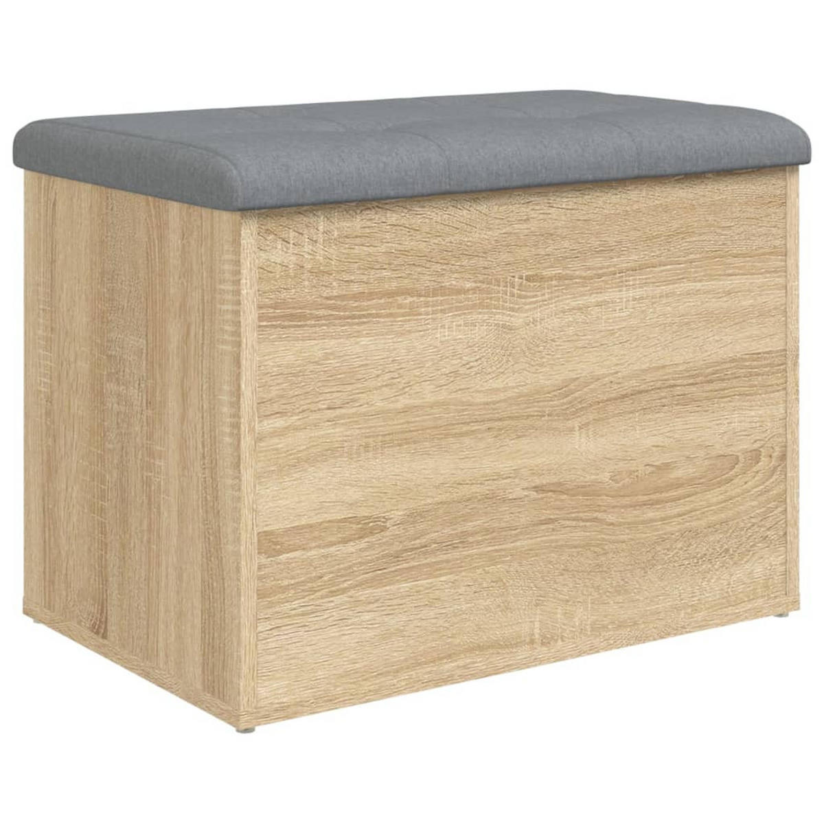 SITZBANK Jona mit Stauraum Sonoma-Eiche 62x42x45 cm - Sonoma Eiche, Holz (62/45/42cm) - DELUKE