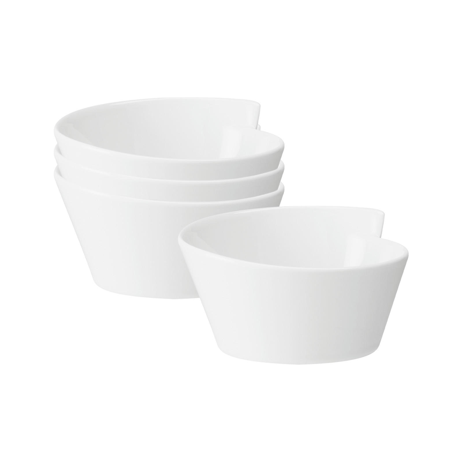 BOLS NewWave weiß 18 x 17 cm 4er Set - Weiß, Keramik (1cm) - Villeroy & Boch