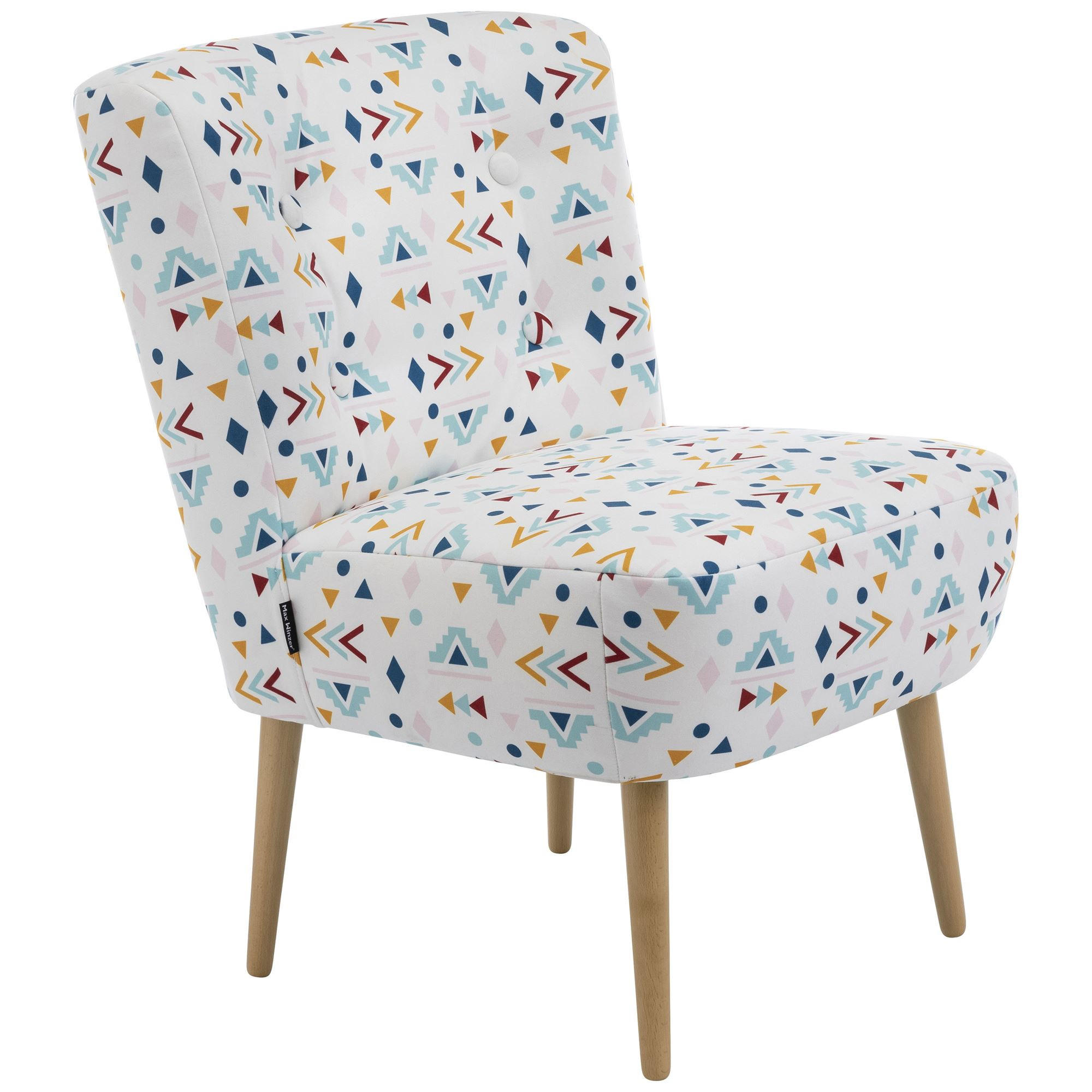 58aufmkessel Polstersessel Weiß 58x78x68 cm