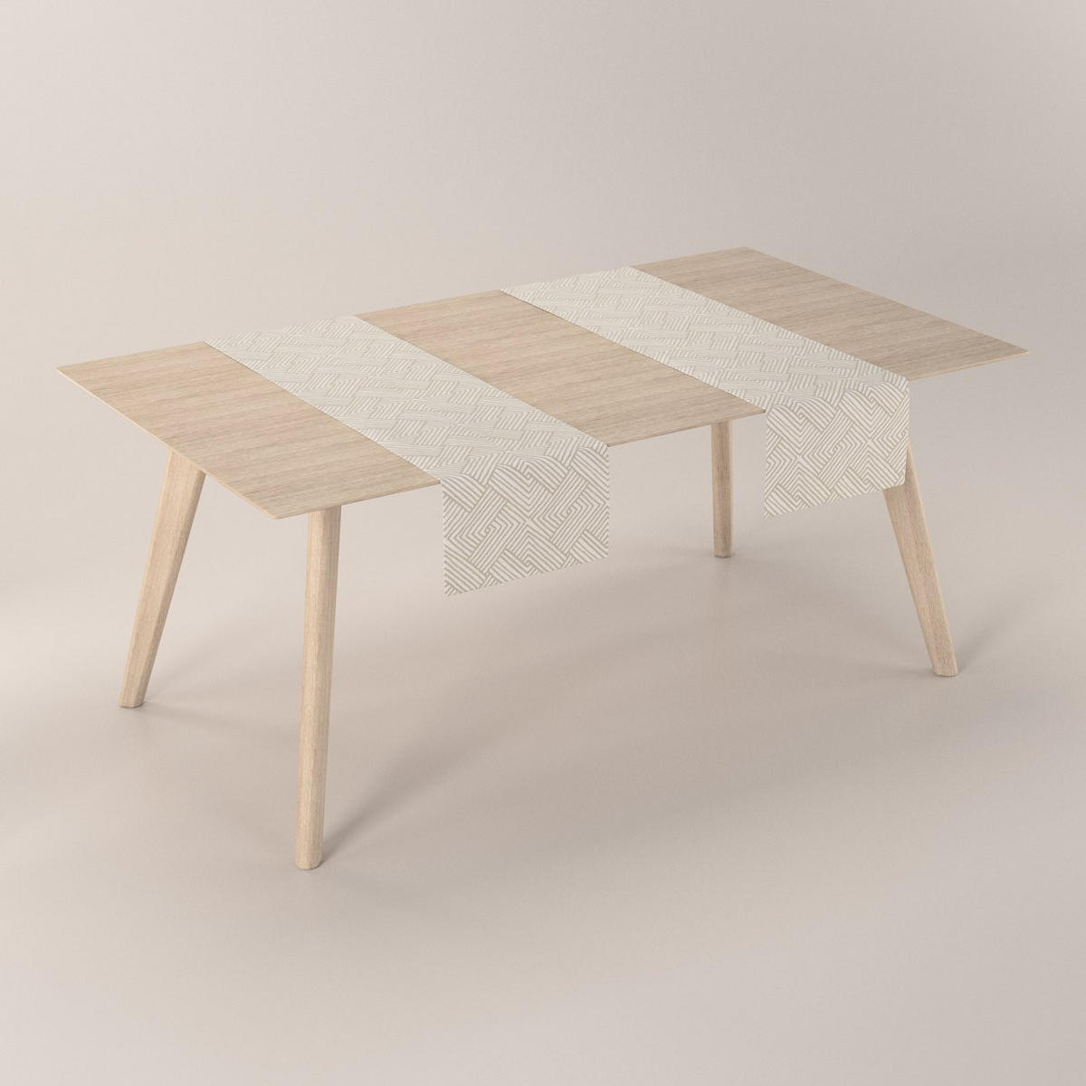 TISCHLÄUFER Sunny, beige, 40x130 cm - Beige, Textil (40/130cm) - Dekoria