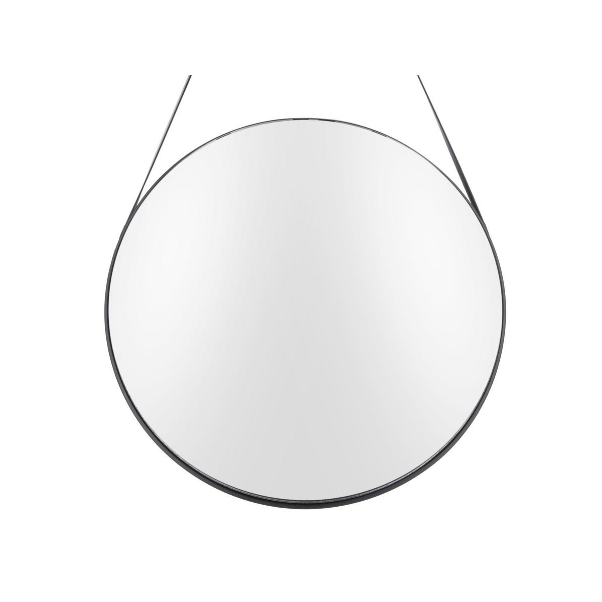 SPIEGEL Balanced - Schwarz - Schwarz, Metall (47/47/2cm) - Present Time