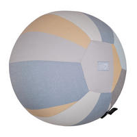 KINDERBALL Luftballon-Hülle - Sandfarben/Blaugrau, Textil (25/25/25cm) - Hoppediz