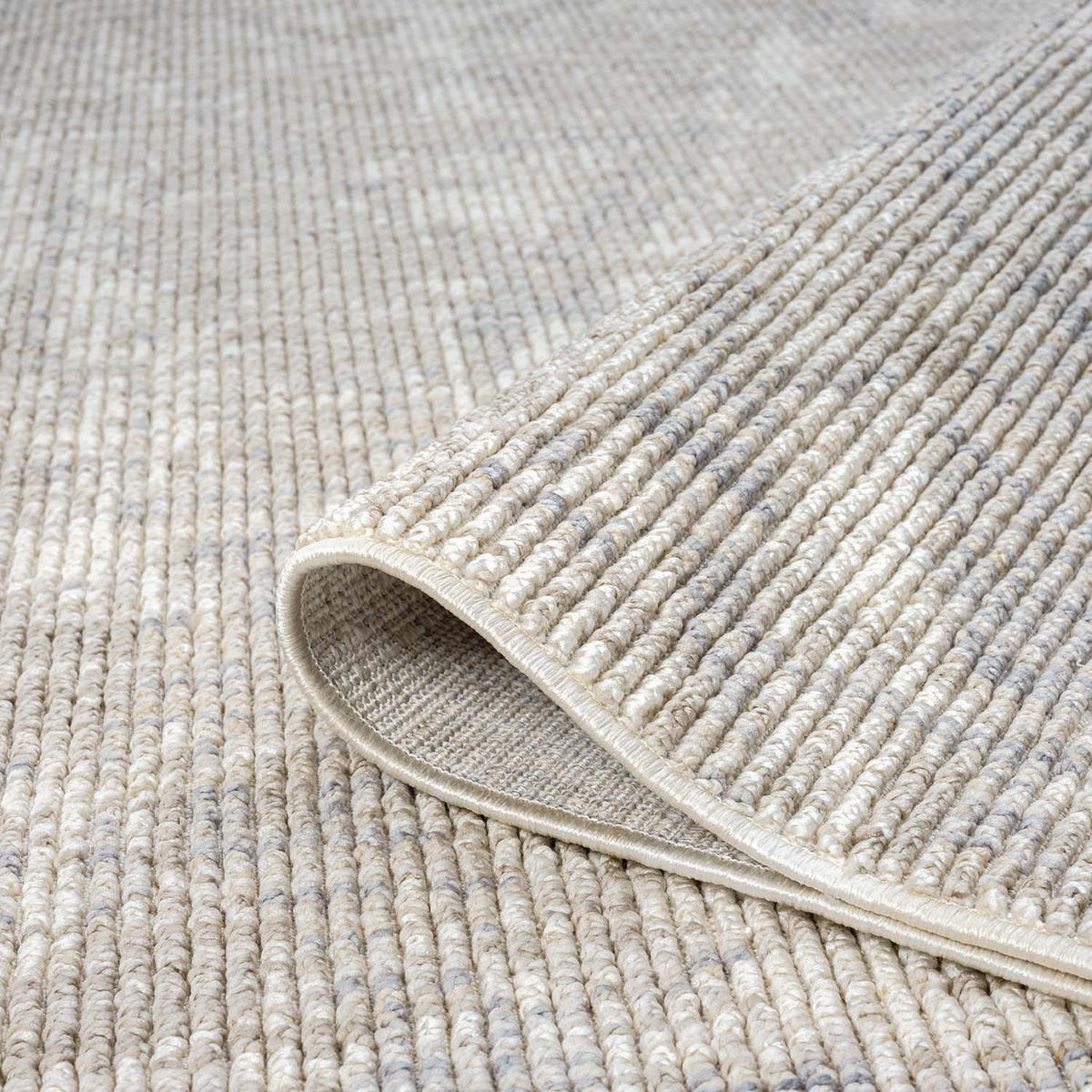 KURZFLOR-TEPPICH Clasico 9150 Beige 140x200 cm - Beige, Textil (140/200cm) - carpet city