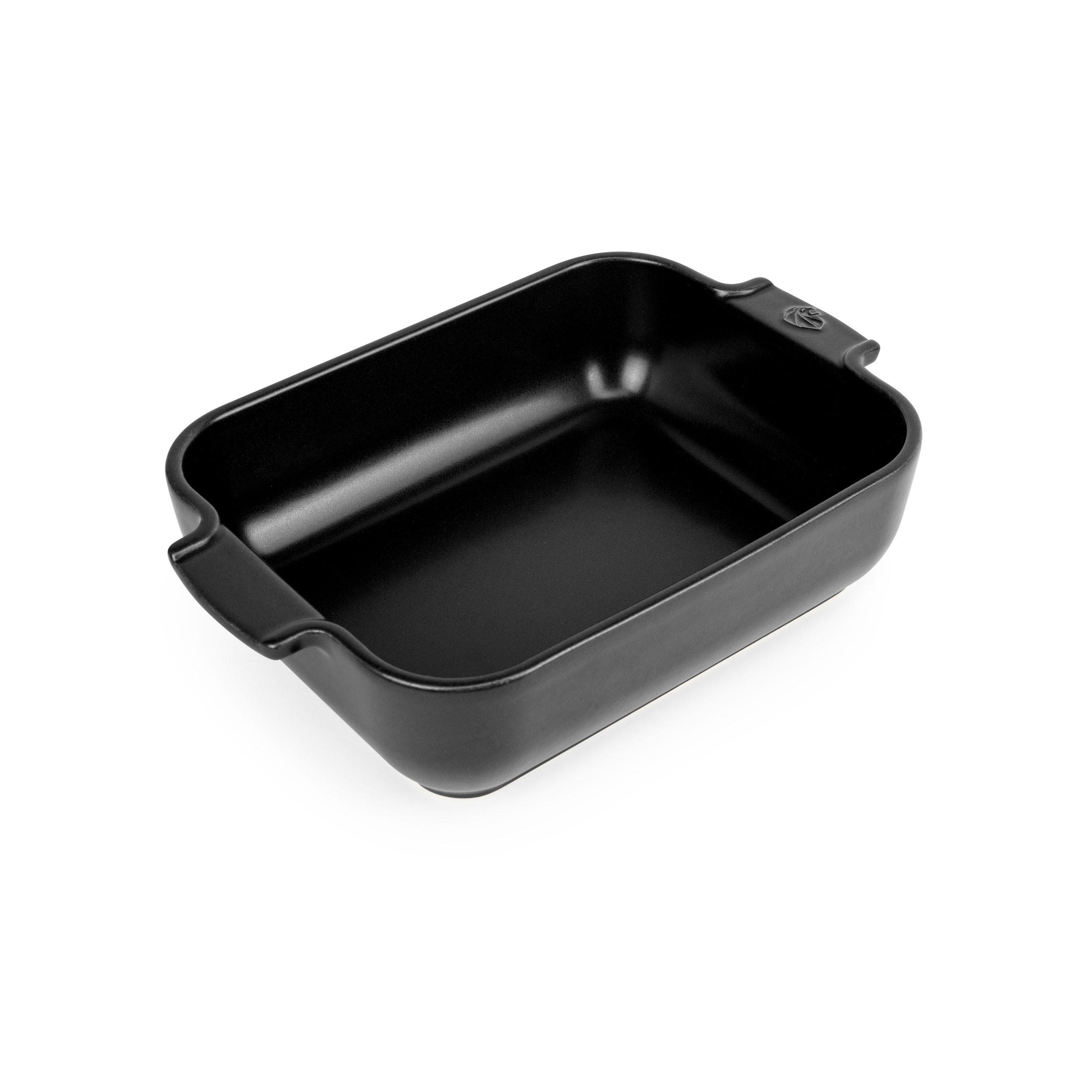 Peugeot Auflaufform Schwarz 25x6.2x16.8 cm
