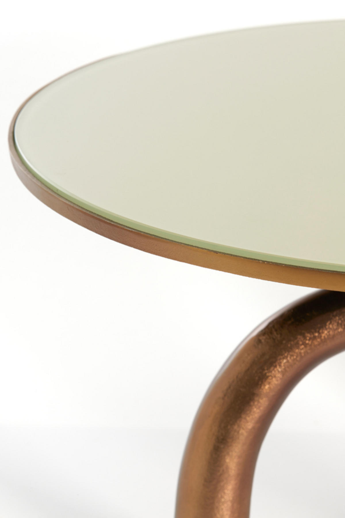 COUCHTISCH Mello Braun Ø76/40 cm - Braun, Metall (76/76/40cm) - Light & Living