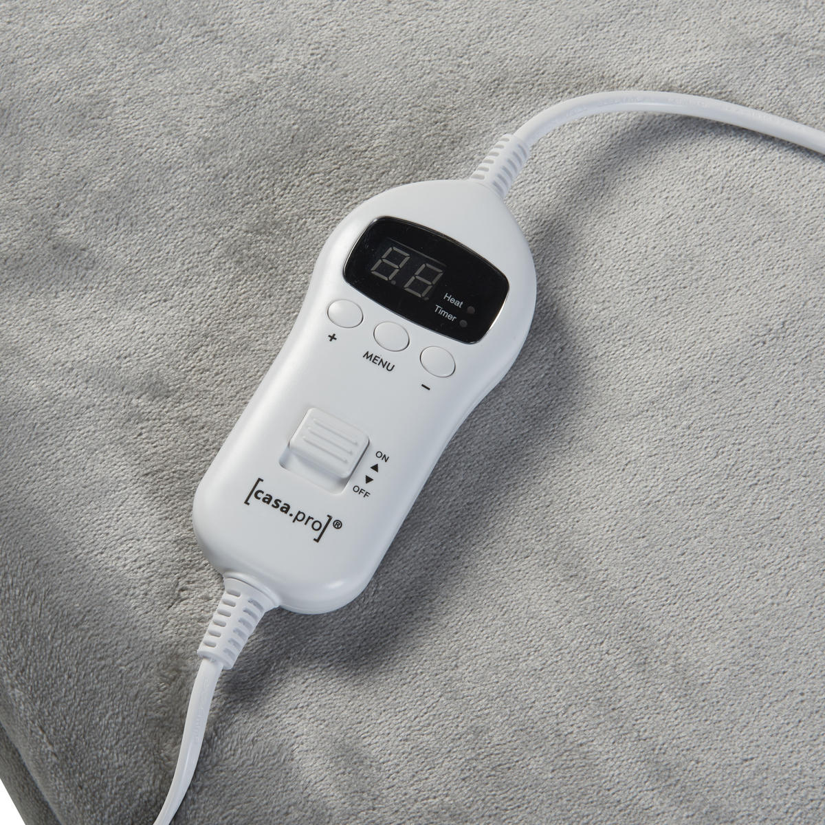 PŘIKRÝVKA Archi - tmavě šedá, textil (180/130cm) - [en.casa]