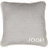 KISSENHÜLLEN MELANGE-DOUBLEFACE SILBER-NATUR - Grau, Textil (50/50cm) - Joop!