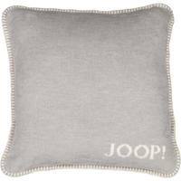 KISSENHÜLLEN MELANGE-DOUBLEFACE SILBER-NATUR - Grau, Textil (50/50cm) - Joop!