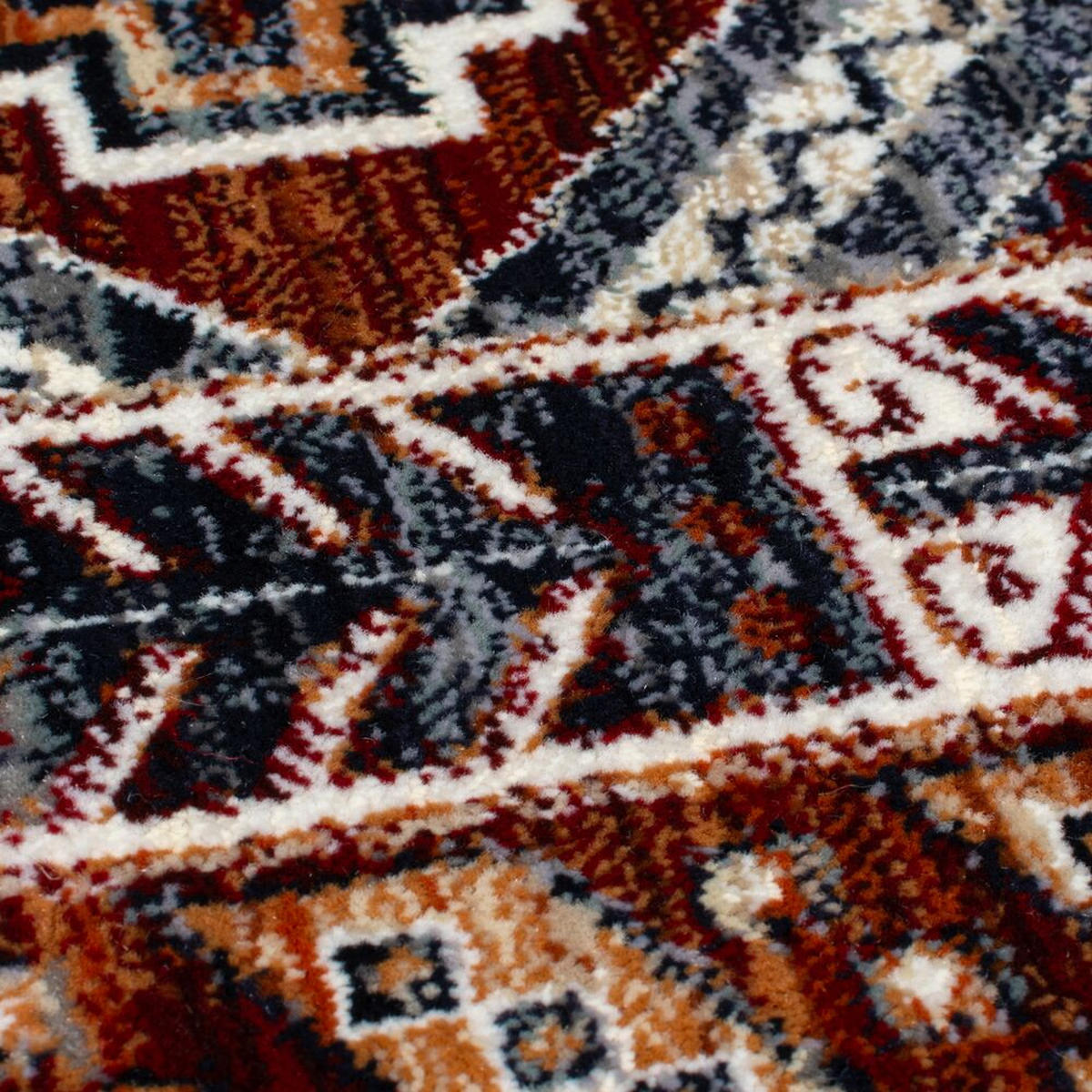 TEPPICH Traditionell-Design, mit Fransen KELVIN, Rot 200x304 cm - Rot, Textil (200/304cm) - KADIMA DESIGN