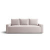 SOFA mit Schlaffunktion SAVIO Poso 100 - Ecru, Textil (232/90/90cm) - Bedante