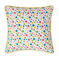 KISSENHÜLLE Bunte Punkte 60/60 cm, 100% Baumwolle - Multicolor, Textil (60/60cm) - Homescapes
