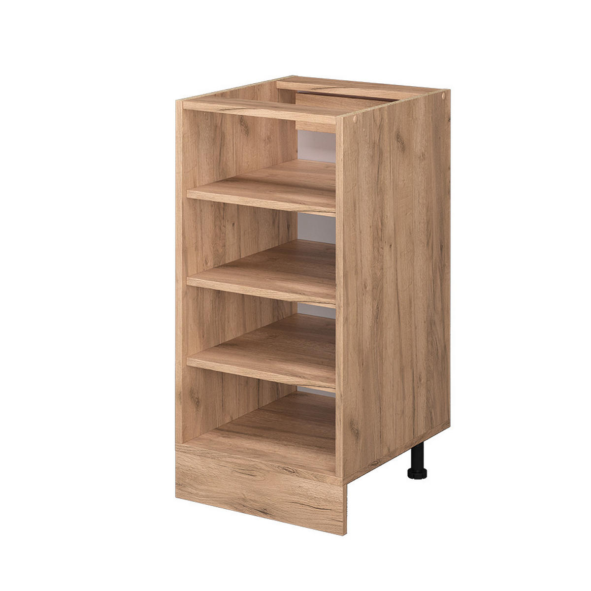 KÜCHENREGAL R-Line Goldkraft Eiche 40 cm ohne AP - Honigeiche/Eiche Wotan, Holzwerkstoff (40/81.6/44cm) - Vicco