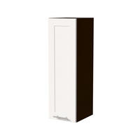HÄNGESCHRANK Oslo W4/30 Lava / Weiß Matt 30 / 32,5 / 96cm - Dunkelgrau/Weiß, Holz/Holzwerkstoff (30/96/32.5cm) - Feldmann-Wohnen