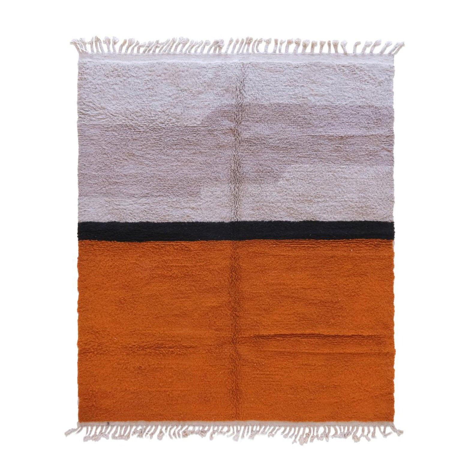 AFK Living Berberteppich Orange 220x269 cm