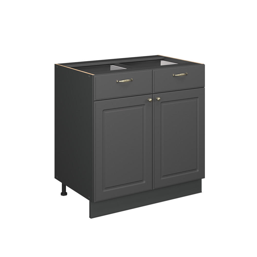 Anthrazit, Holzwerkstoff (80/82/60cm) - Vicco