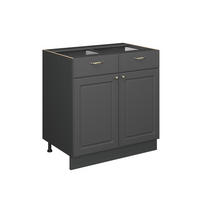 Anthrazit, Holzwerkstoff (80/82/60cm) - Vicco