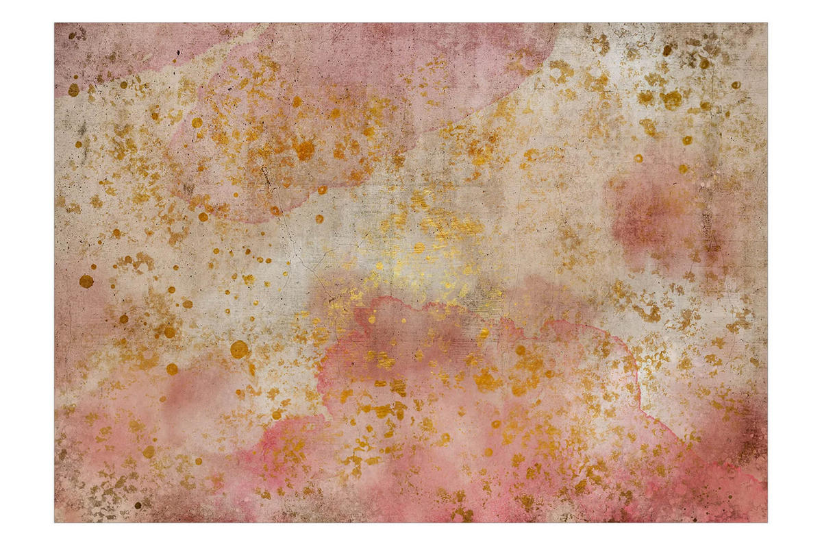 SELBSTKLEBENDE FOTOTAPETE 147/105 cm - Pink/Braun, Kunststoff/Textil (147/1cm) - KUNSTLOFT