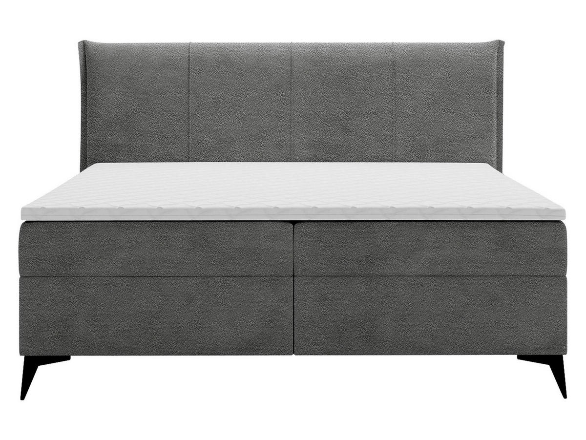 BOXBETT Eco Bis - H3 - Schwarz/Grau, Holz/Holzwerkstoff (180/200cm) - MIRJAN24