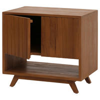 WASCHBECKENUNTERSCHRANK Braun - Braun, Holz (65/61/40cm) - MCW