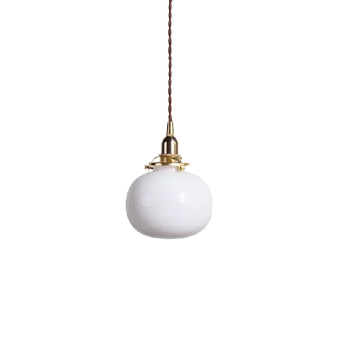 LED-HÄNGELEUCHTE Weiß 4W 13/13/17-150 cm - Weiß, Glas (13/13/17cm) - Authentics