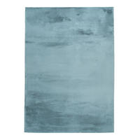 HOCHFLOR-TEPPICH Topia 400 Blau 160x230 cm - Blau, Textil (160/230cm) - carpet city