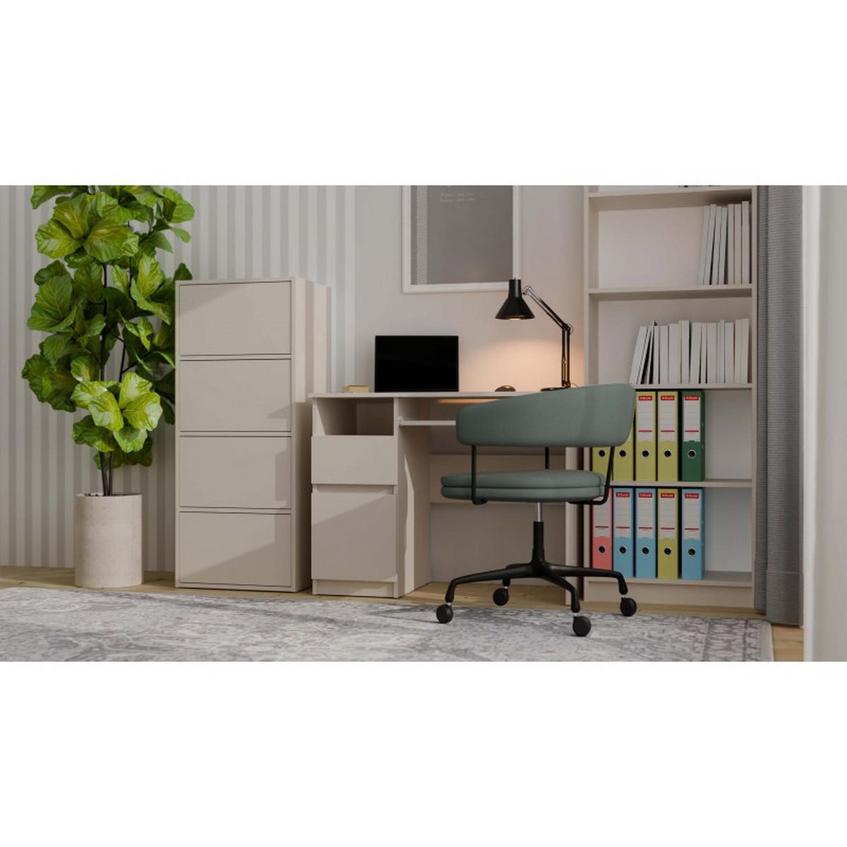 KOMMODE Kaschmir 50/119/40 - Kaschmir, Holzwerkstoff (50/119/40cm) - RAUMHIRSCH FURNITURE