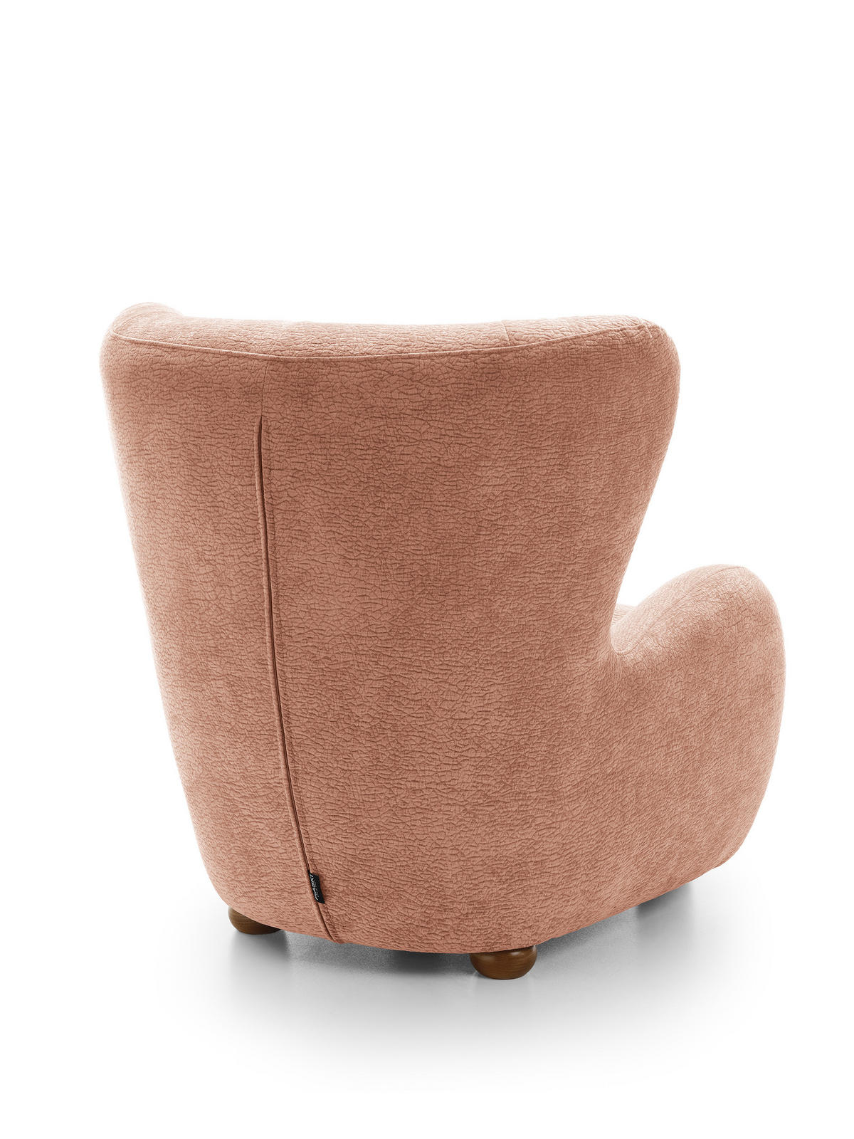 SESSEL MIST, Polstersessel Klassisch Loungesessel, Chenille-Stoff Rosa - Rosa, Holz/Holzwerkstoff (88/91/100cm) - MASSENO