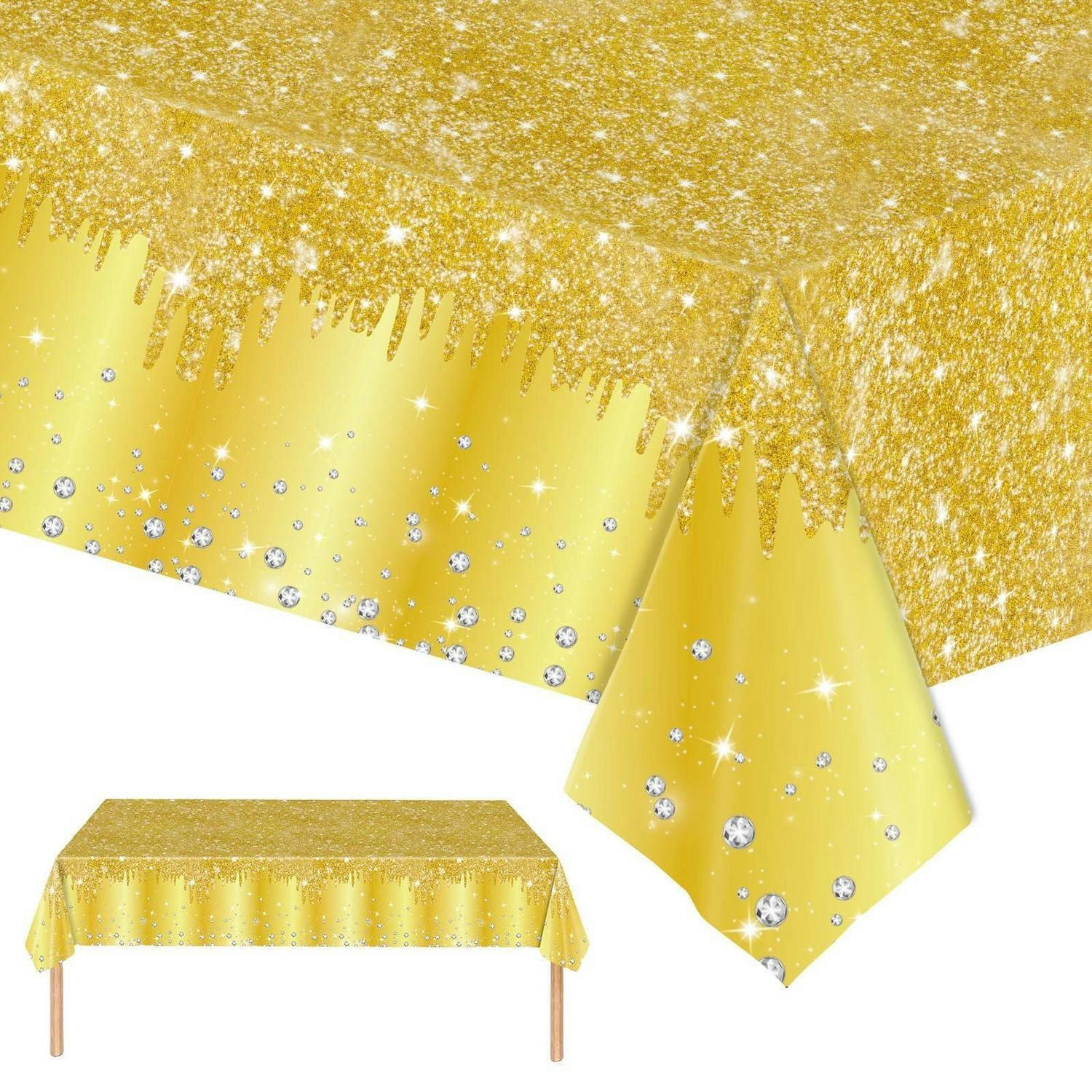 XXXLutz Tischdecke Gold 137x1.5x274 cm