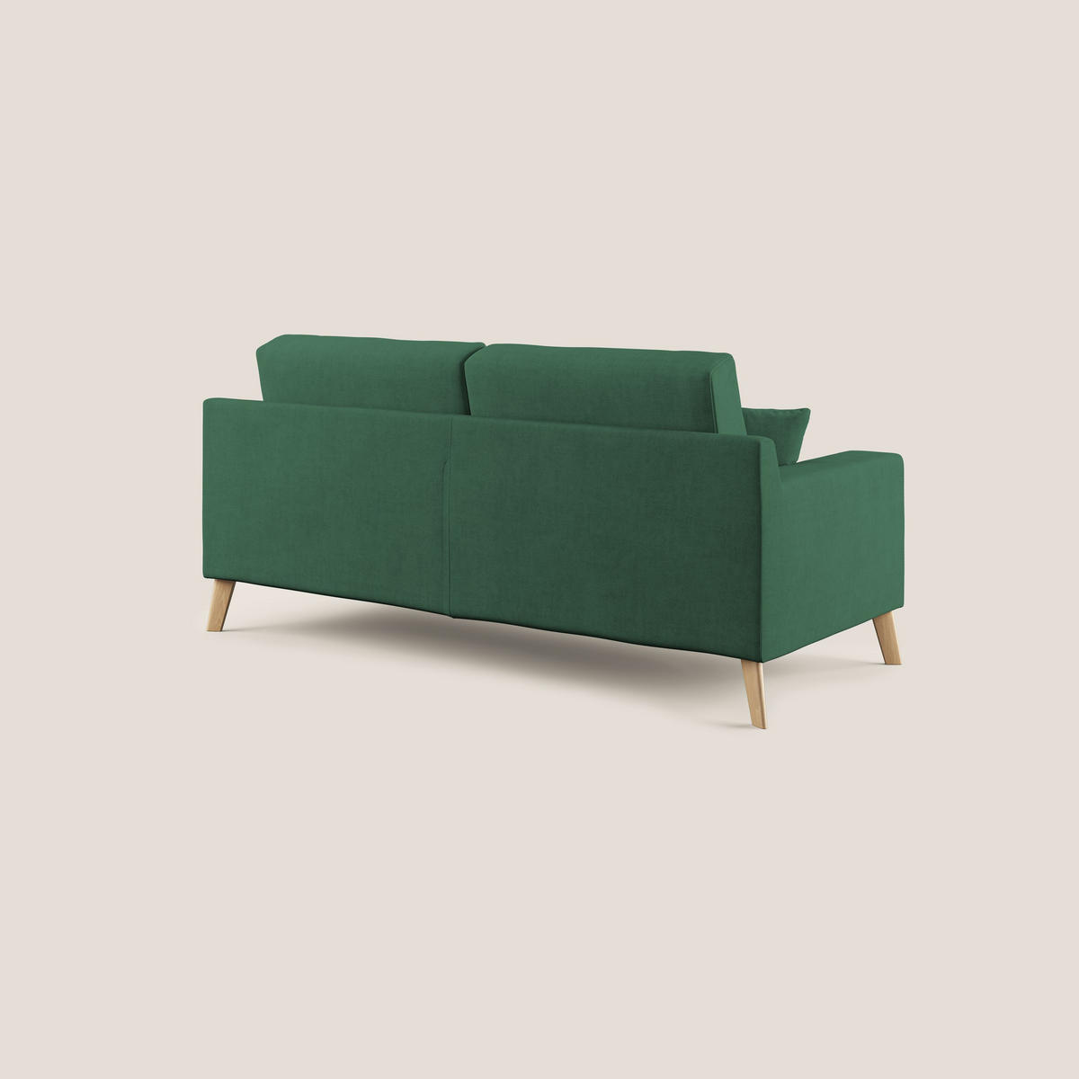 LINEARSOFA Danish - Grün, Textil (206/95/91cm) - Divani.store